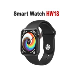 HW18 Smart Watch Black Desportivo