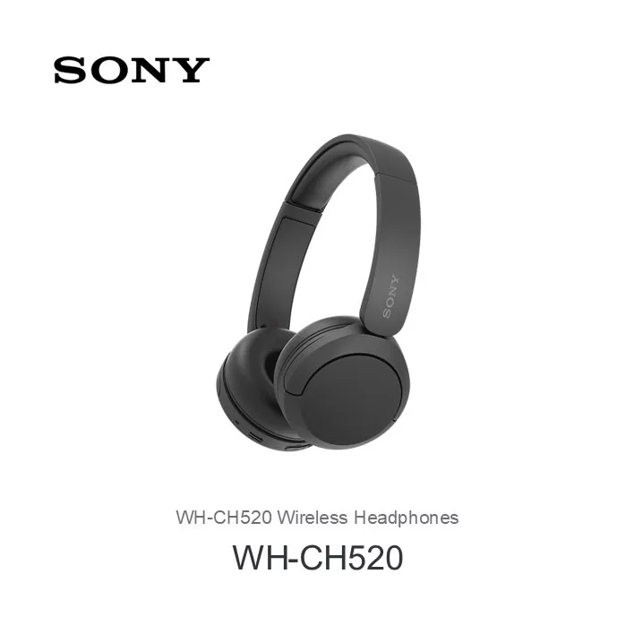 Sony WHCH520 On ear Wireless Headphones WH-CH520B