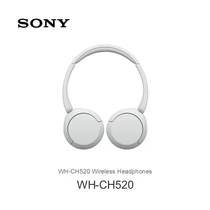 Sony WHCH520 On ear Wireless Headphones WH-CH520W