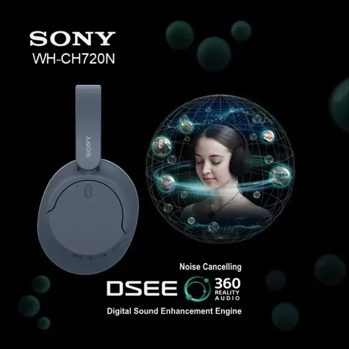 Wireless Headphones Sony WH CH720NL On ear - Noise Reduction