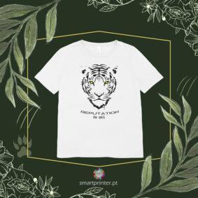 T-shirt Personalizada Tiger Reputation is all
