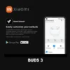Xiaomi Buds 3 Auriculares Bluetooth 5.2 White