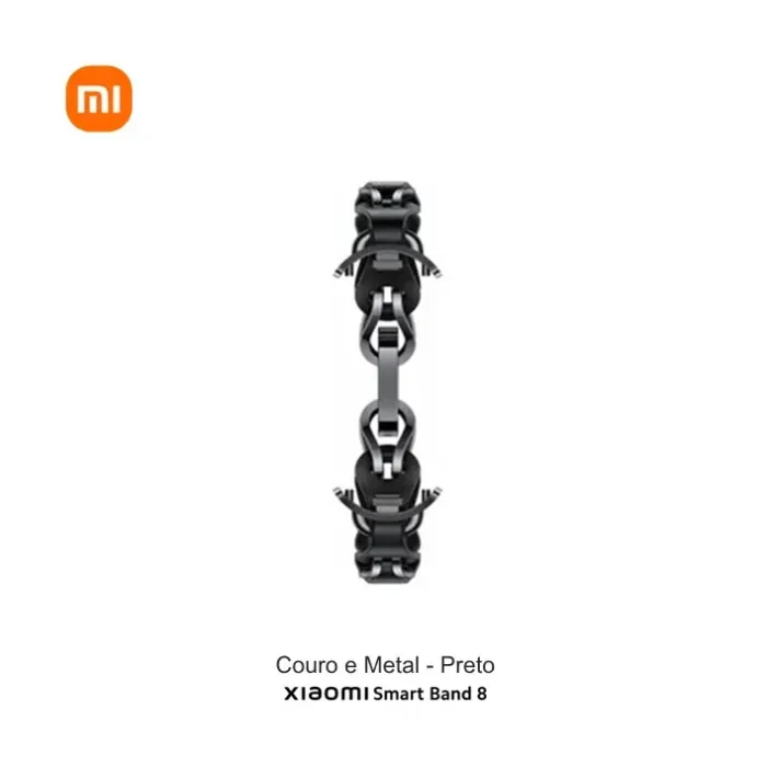 Xiaomi SmartBand 8 Chain Strap Black BHR7303GL Fitness Bracelet Strap