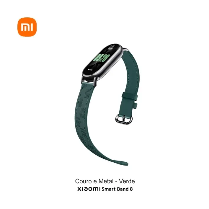 Xiaomi Smart Band 8 Checkered Strap Green BHR7308GL Fitness Bracelet Strap