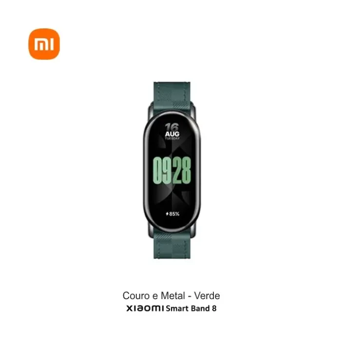 Xiaomi Smart Band 8 Checkered Strap Green BHR7308GL Fitness Bracelet Strap