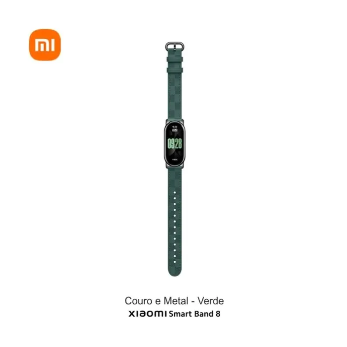 Xiaomi Smart Band 8 Checkered Strap Green BHR7308GL Fitness Bracelet Strap