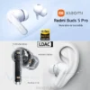 Xiaomi Redmi Buds 5 Pro Bluetooth 5.3 Midnight Black - Image 7