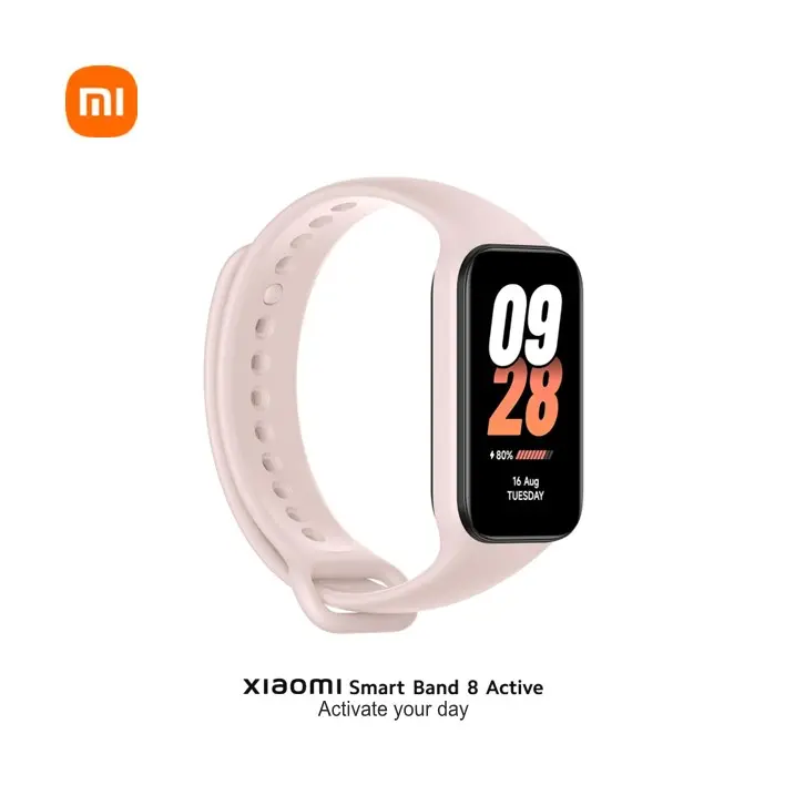 Pulseira Xiaomi Smart Band 8 Active - Pink
